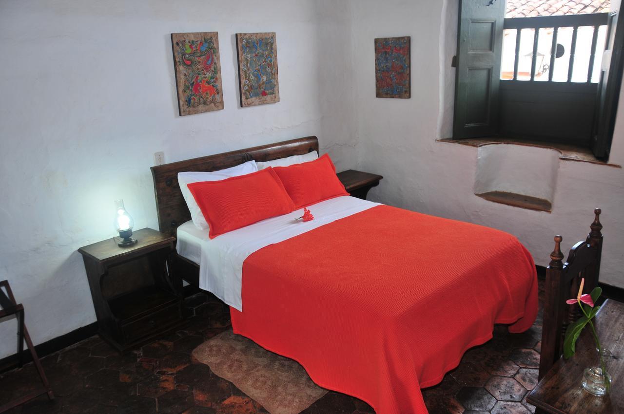 Hotel Mision Santa Barbara Rnt 4799 Barichara Exterior photo